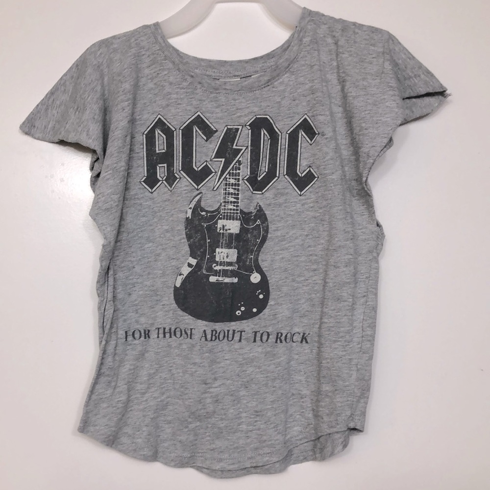AC/DC Girls tshirt. Size 5T.